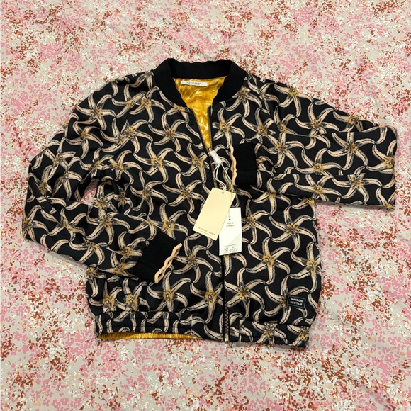 Scotch & Soda Jackets & Blazers - Scotch & Soda Reversible Black and Yellow Bomber Jacket